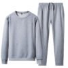 Men's Round Neck Sweatshirt And Sweatpants