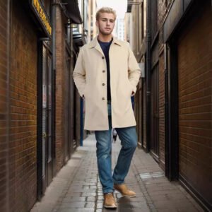 Long Sleeve Trench Coat