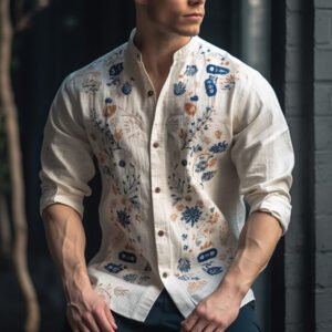 Men's Long-sleeved Shirt